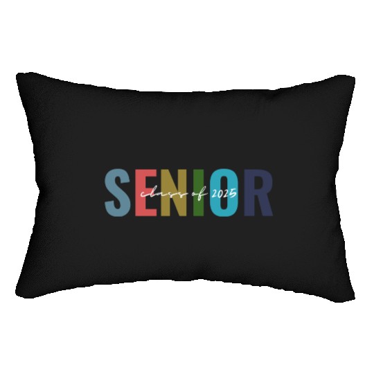 Class of 2025 senior graduation back to school Lumbar Pillows