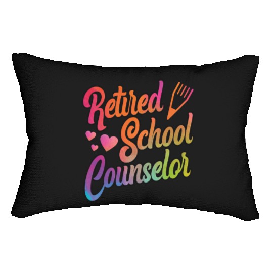 School Counselor Retired Lumbar Pillows