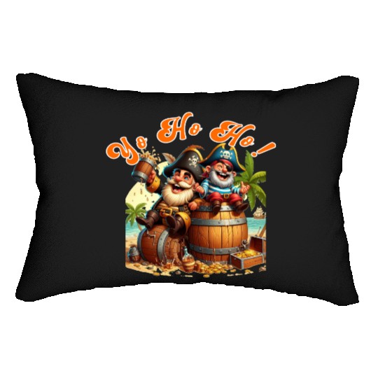 Pirate Rum Lumbar Pillows