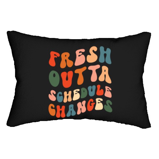 School Counselor Fresh Outta Lumbar Pillows