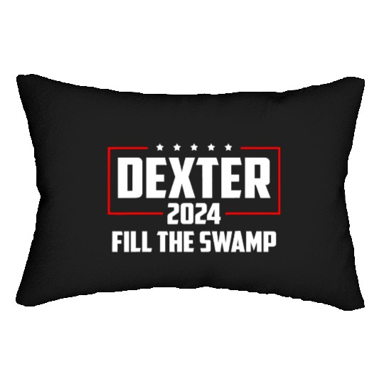 Dexter 2024 Fill The Swamp Lumbar Pillows
