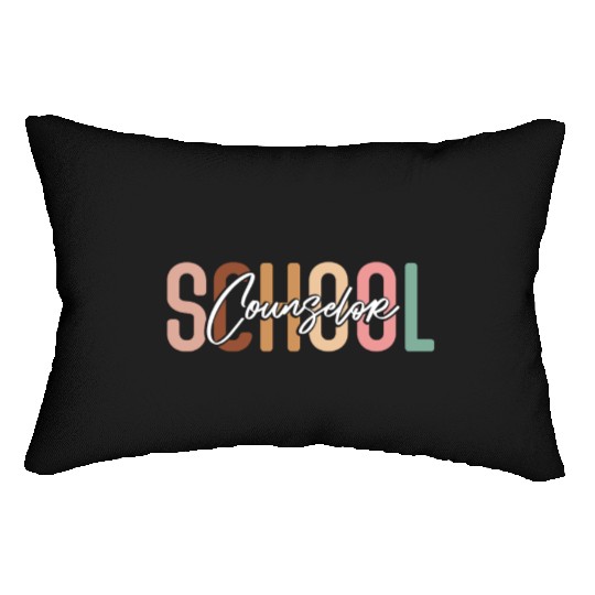 School Counselor School Counselor Lumbar Pillows