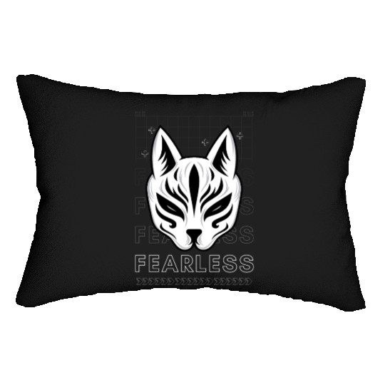 Fearless Kitsune: Embrace the Spirit of the Fox Lumbar Pillows