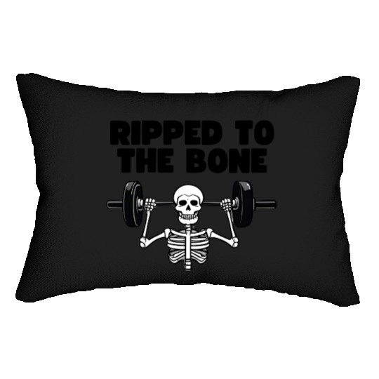 Ripped to the Bone Lumbar Pillows