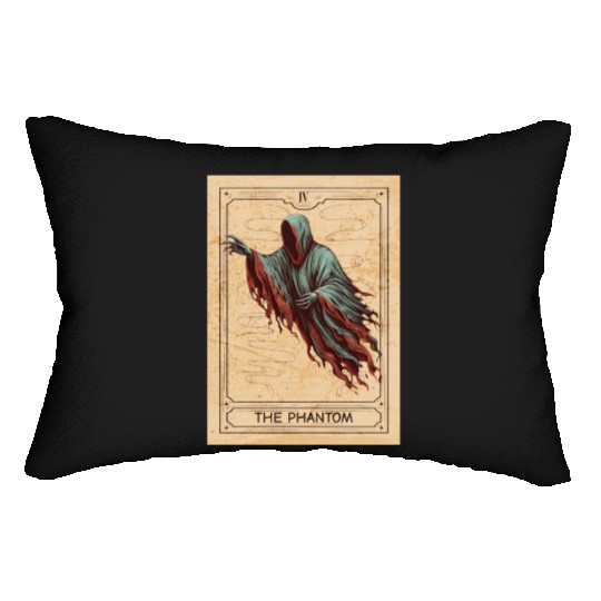 Ghost Halloween Ghost Tarot Card Ghost Scary Ghost Lumbar Pillows