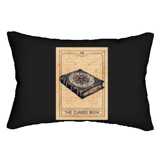 Magic - Black Magic - Magic Book Black Magic Book Lumbar Pillows