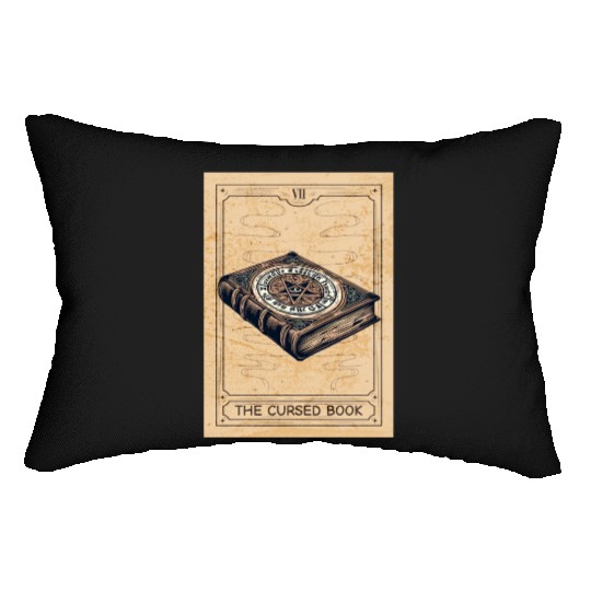 Magic - Black Magic - Magic Book Black Magic Book Lumbar Pillows
