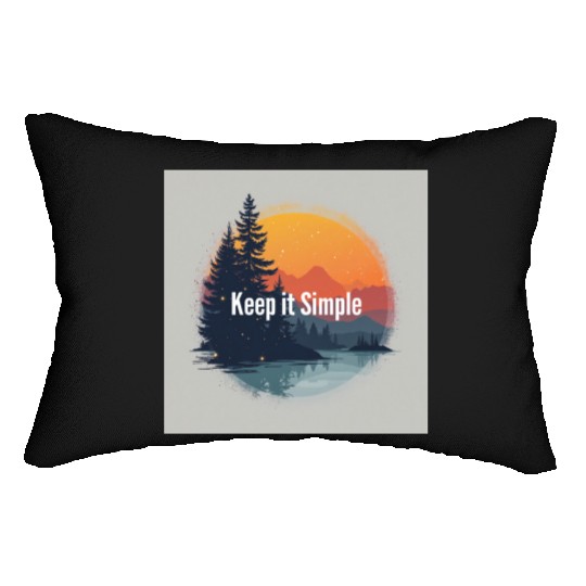 keep it simple trends Lumbar Pillows