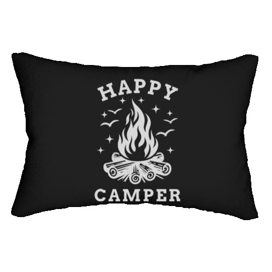 Happy Camper - Camping Lumbar Pillows