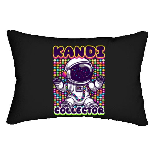 EDM Festival Kandi Collector Lumbar Pillows