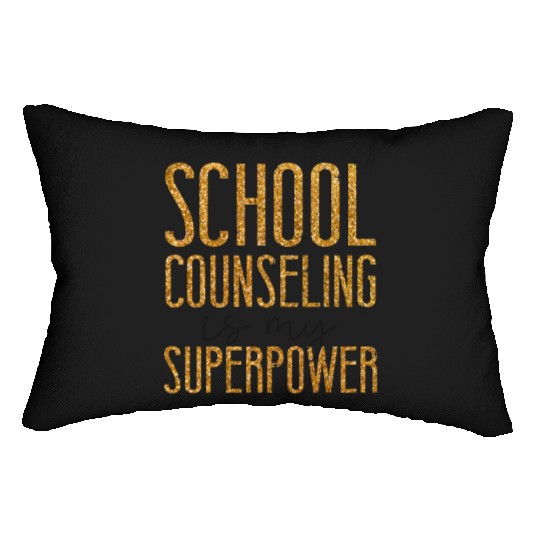 School Counselor School Counseling Lumbar Pillows