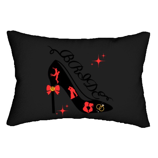 Bride Wedding Engagement Honeymoon Classy Boho Lumbar Pillows