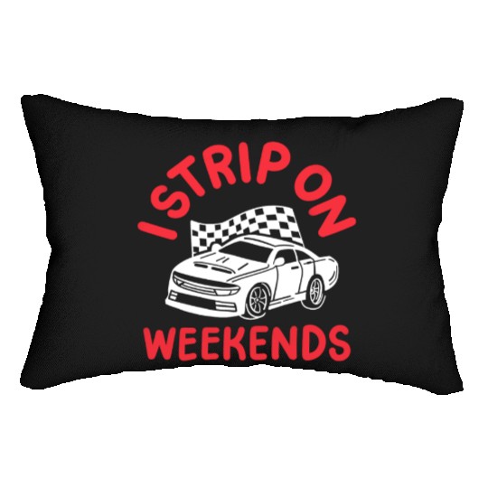 Drag Racing Race Car Drag Racer Lumbar Pillows