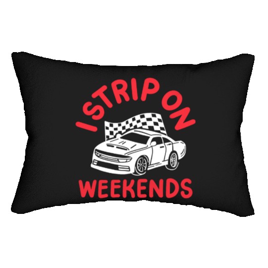 Drag Racing Race Car Drag Racer Lumbar Pillows