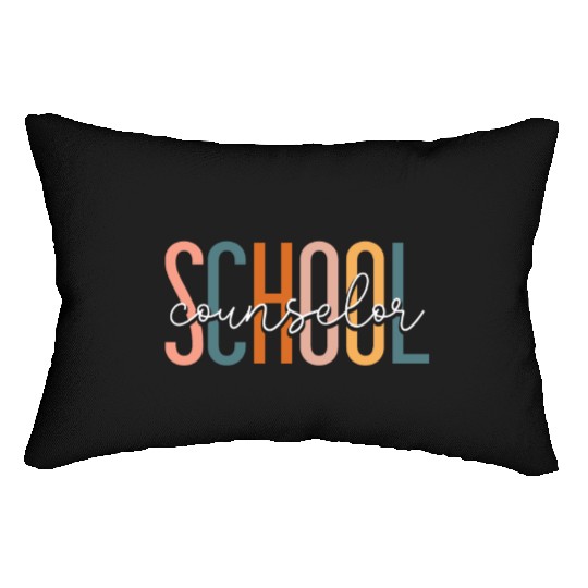 School Counselor School Counselor Lumbar Pillows