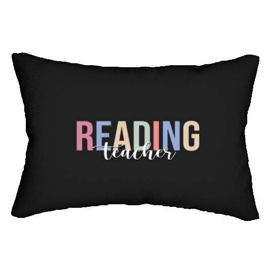 Reading Teacher Book Reading Read Lumbar Pillows