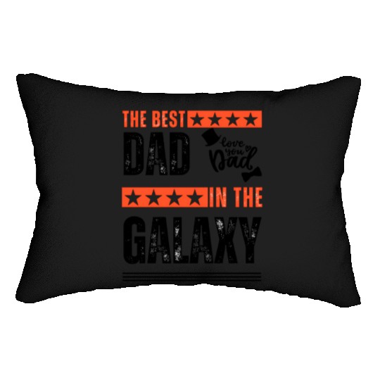 The Best Dad in the Galaxy Essential Amazing T-shi Lumbar Pillows