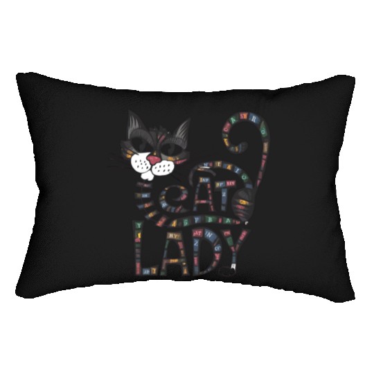 CAT LADY Lumbar Pillows