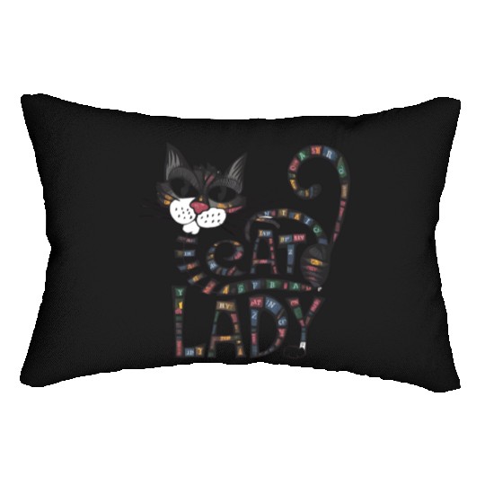 CAT LADY Lumbar Pillows