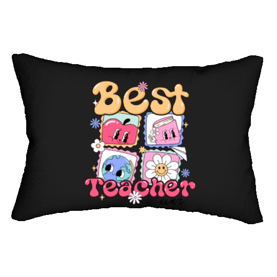 Best Teacher ever Lumbar Pillows