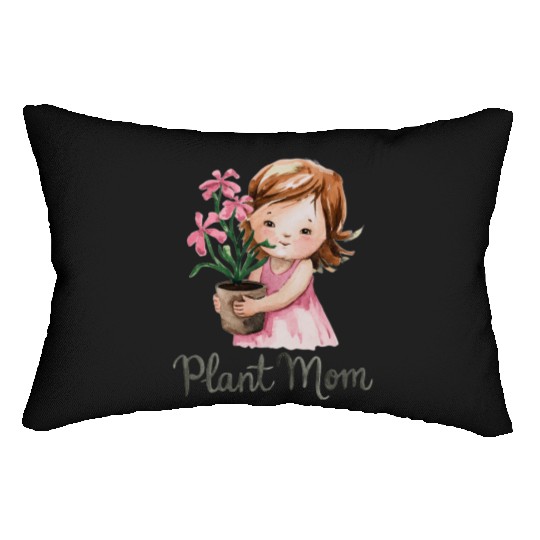 plant mom Lumbar Pillows