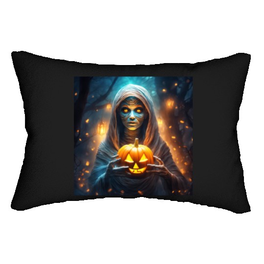 Mummy Lives Lumbar Pillows