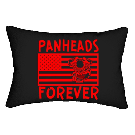 Panheads Forever LIKE US ON FACEBOOK Lumbar Pillows