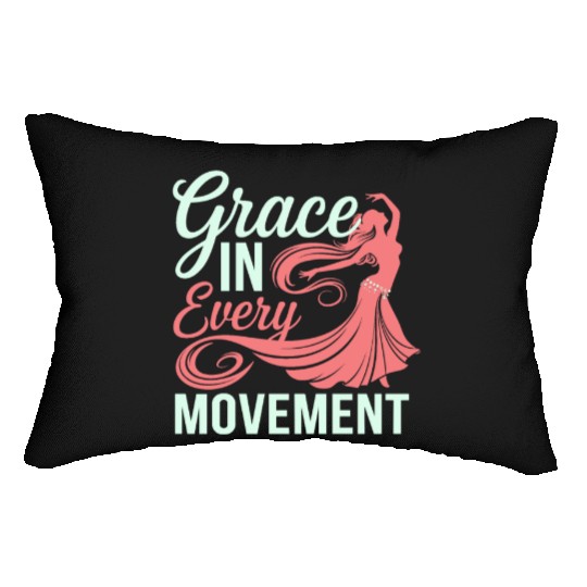 Tribal Fusion Rhythmic Dance Art For Belly Dance Lumbar Pillows