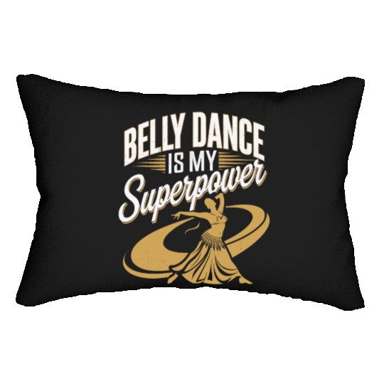 Tribal Fusion Rhythmic Dance Art For Belly Dance Lumbar Pillows