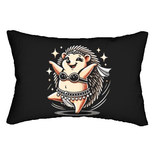 Tribal Fusion Rhythmic Dance Art For Belly Dance Lumbar Pillows