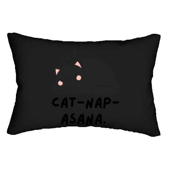 Lazy Cat Cat-Nap-Asana yoga Lumbar Pillows