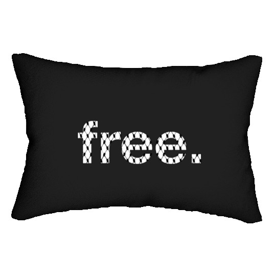Free Palestine – Subtle Solidarity Lumbar Pillows