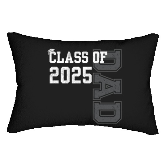 Senior Dad 2025 Proud Dad Of Class Of 2025 Senior Lumbar Pillows