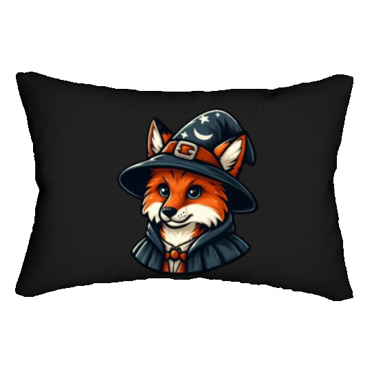 Magical Fox - Wizard Fantasy Lumbar Pillows