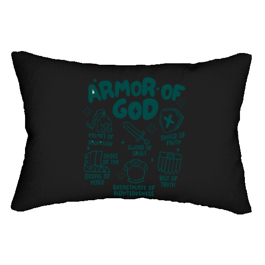 Armor of God Lumbar Pillows