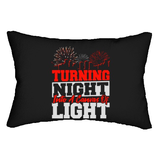 Pyrotechnician Firecracker Pyro Crew Lumbar Pillows