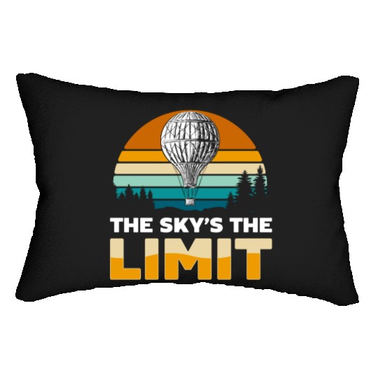 Hot Air Balloon Flying Driving Leisure Lumbar Pillows
