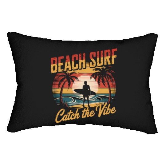 Beach Surf Lumbar Pillows