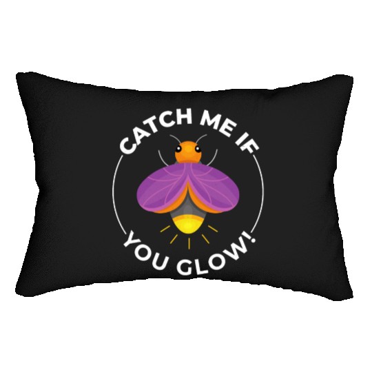 Fireflies Firefly Lightning Bug Insect Collector Lumbar Pillows