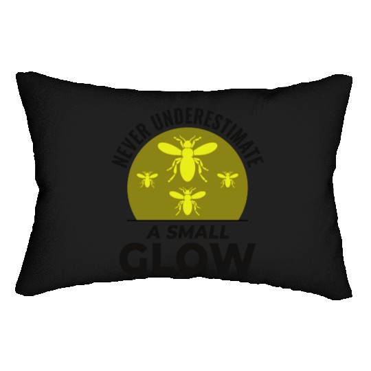 Fireflies Firefly Lightning Bug Insect Collector Lumbar Pillows