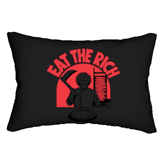 Eat The Rich Doner Döner Kebab Lumbar Pillows