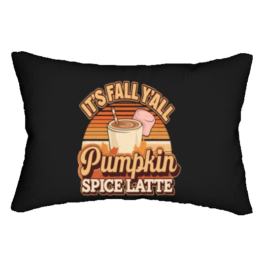 I Heart Pumpkin Spice Lumbar Pillows