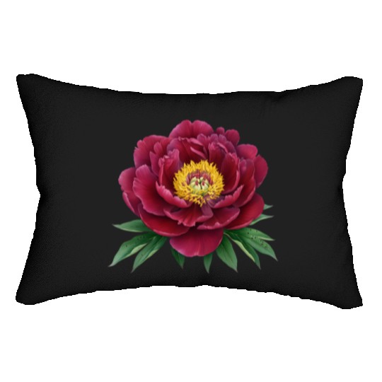 Lonely Flower Lumbar Pillows