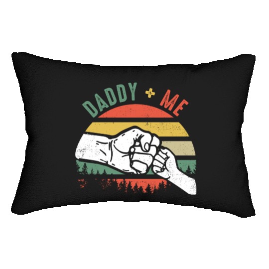 Love Daddy and Me Lumbar Pillows