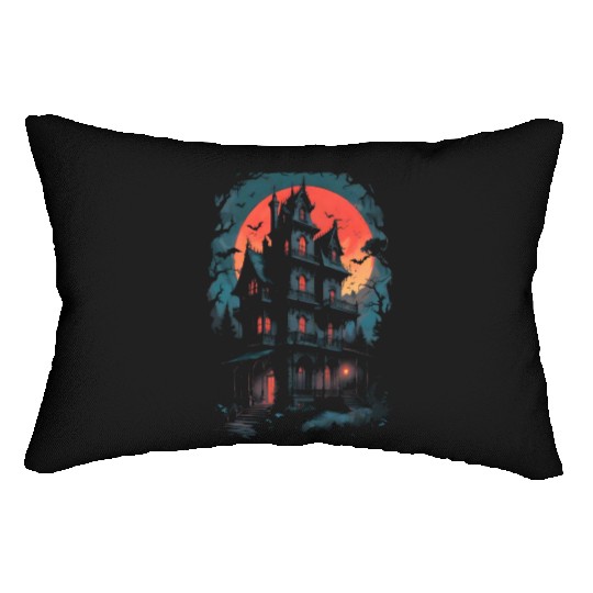 Haunted House Lumbar Pillows