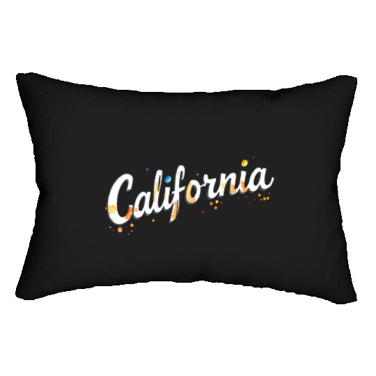 California Golden State gift Lumbar Pillows