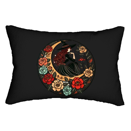 Halloween Witch Lumbar Pillows