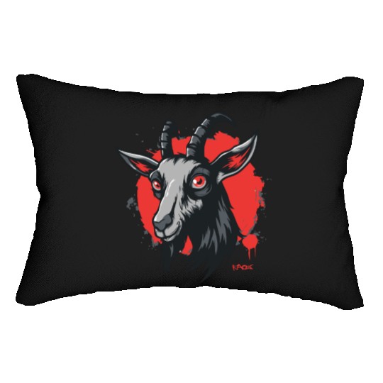 A Cool Goat Lumbar Pillows
