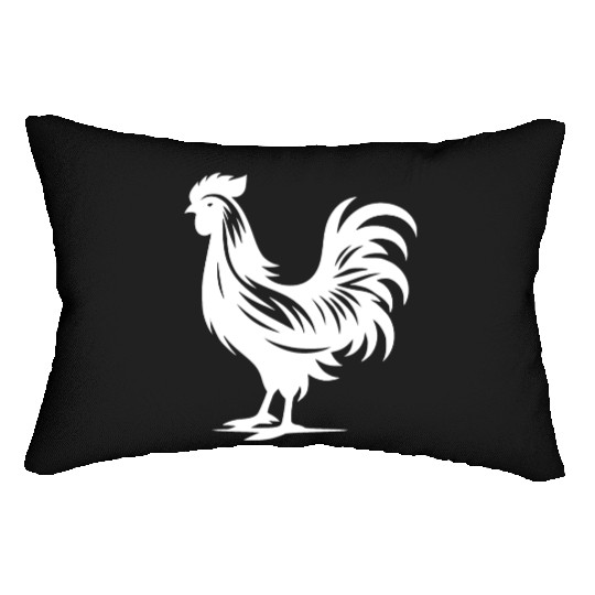Cute Cock Pedigree Cock Large Plumage Lumbar Pillows