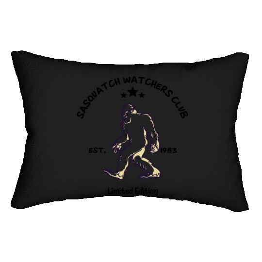 BigFoot Watching Club Limited Edition Lumbar Pillows